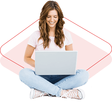 Best IPTV reseller program digital background with blue gradient and glowing light effects